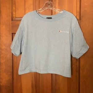 SOLD Champion Box Crop Top